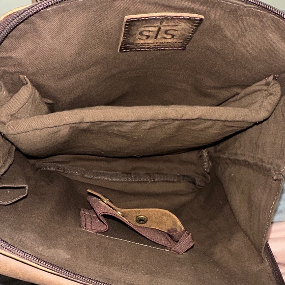 STS Ranchwear Tan Leather Backpack - Picture 12 of 12